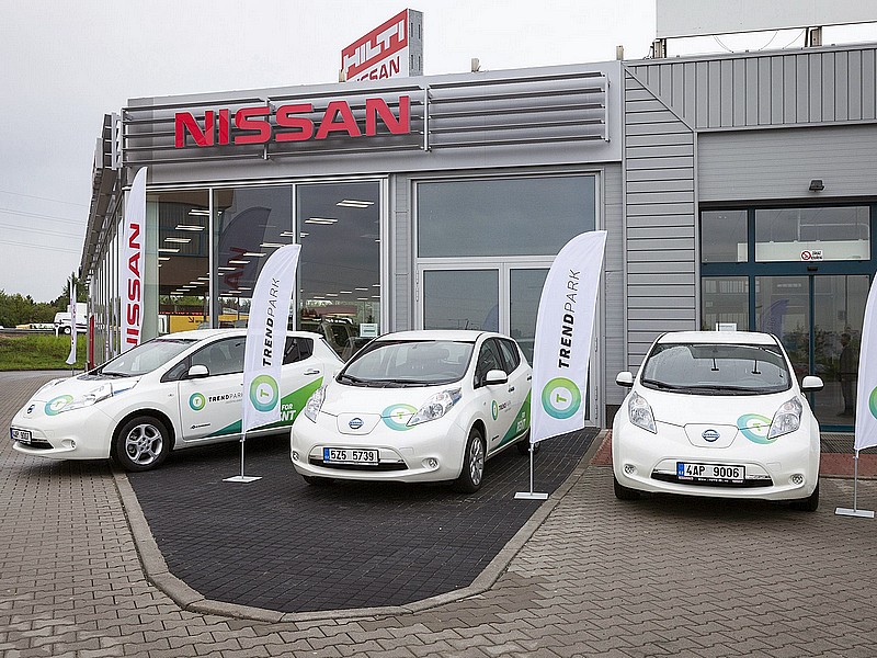 Rekordní prodej Nissanů Leaf 